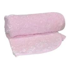 Özdilek Embos Peluş Pembe 100x120 Bebek Battaniyesi