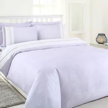 Özdilek Linen Lila Soft Saten Çift Kişilik Nevresim Takımı