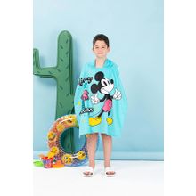 Özdilek Mickey Mouse Beach Disney Lisanslı 4/9 Yaş Kadife Çocuk Panço
