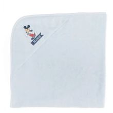 Özdilek Mickey Mouse Nakışlı Mavi Bebek Banyo Havlusu