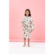 Özdilek Minnie Mouse Colours Disney Lisanslı 5/6 Yaş Kapüşonlu Çocuk Bornozu