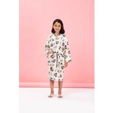 Özdilek Minnie Mouse Colours Disney Lisanslı 9/10 Yaş Kapüşonlu Çocuk Bornozu