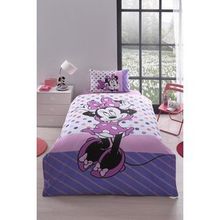 Özdilek Minnie Mouse Kapitone Tek Kişilik Nevresim Takımı