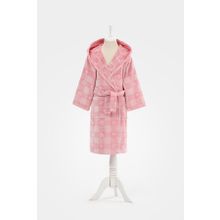 Özdilek Shell Plaid Kapüşonlu Kadife 5/6 Yaş Çocuk Bornozu