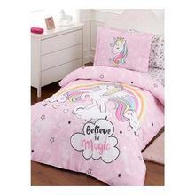 Özdilek Unicorn Pembe Tek Kişilik Nevresim Takımı
