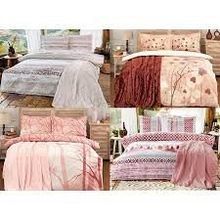 Özdilek Wild Wood Soft Bordo Battaniyeli Çift Kişilik Nevresim