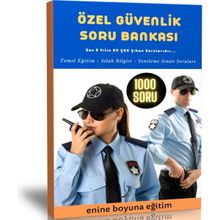 Özel Güvenlik Soru Bankası - Enine Boyuna Eğitim
