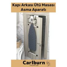 Özel Üretim Kapı Arkası Organizer Sağlam Dayanıklı Kolay Montajlu Sprey Ütü Masası Asma Aparatı
