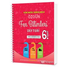Özgün Yayınları 6. Sınıf Fen Bilimleri Konu Özetli Soru Bankası