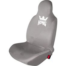 Öziron Daewoo Musso Oto Koltuk Servis Kılıfı Penye King Baskılı Ön Arka Takım Gri