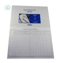 Özkan BM732 0358 40 Yaprak Yıllık Ücretli İzin Defteri