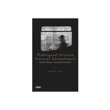 Özkurgusal Evrenin Yazınsal Çözümlemesi - Mehmet Sayın