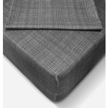 Özlü 160x200 cm Antrasit Fitted Lastikli Çift Kişilik Çarşaf Seti