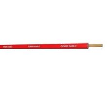 Öznur 2,5 mm Kırmızı H07V-U Nya Kablo
