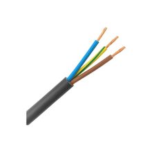 Öznur H05VV-F 1 mt 3x2.5 mm Siyah Ttr Çok Telli Kablo