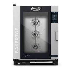 Öztiryakiler 60x40 10 Tepsili Buharlı Konveksiyonel Fırın Kombi Elektrikli Plus Mo Unox Bakertop