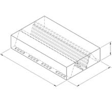 Öztiryakiler Kutu Tipi Çift Cidarlı Filtreli 300x200 cm Orta Tip Davlumbaz