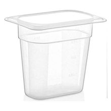 Öztiryakiler Polipropilen, Gn 1/9, 17.6X10.8X15 cm - Gri Gastronorm Küvet