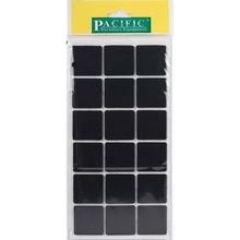 Pacific 35x35 mm Siyah Yapışkanlı Keçe