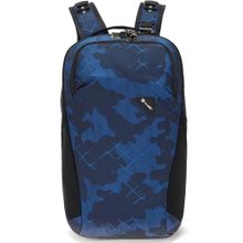 Pacsafe Vibe 25 Anti Theft 25 lt Backpack Mavi Kamuflaj Sırt Çantası