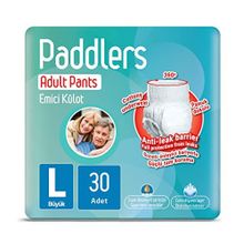 Paddlers Emici Külot Large 30 Adet Yetişkin Hasta Bezi