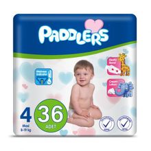 Paddlers No:4 Maxi 36 Adet Bebek Bezi