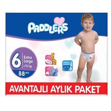 Paddlers No:6 XLarge 88 Adet Bebek Bezi