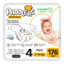 Paddlers Protection No:4 Maxi 176 Adet Bebek Bezi