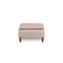 Pafu Lungo 75x75 Gri Keten Puf
