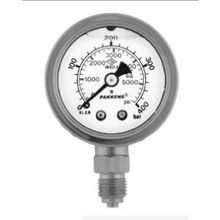 Pakkens 0-10 Bar 50 mm Alttan Bağlantılı Gliserinli G 1/4 inç Manometre