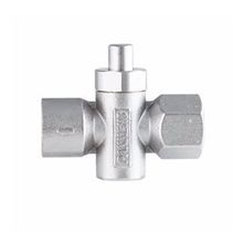 Pakkens Musluğu Butonlu Basmalı 6 Bar 1/2 inç Manometre Valfi