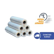 Palet Streç Film 17 Mikron 50 Cm X 300 Metre 6 Adet