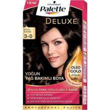 Palette Deluxe 3.0 3x115 ml Koyu Kahve Saç Boyası