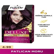 Palette Deluxe 4 99 Patlıcan Moru Saç Boyası