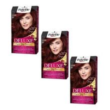Palette Deluxe 5.889 3 Adet Şarap Kızılı Saç Boyası