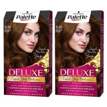 Palette Deluxe 6.65 2 Adet Göz Alıcı Kahve Saç Boyası