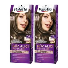 Palette Deluxe 7.1 2 Adet Kullu Kumral Saç Boyası
