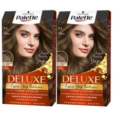 Palette Deluxe 7-1 Asil Kumral 2'li Saç Boyası