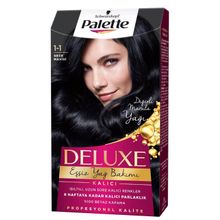 Palette Deluxe Gece Mavisi No: 1-1 50 ml Saç Boyası