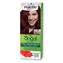 Palette Kalıcı Doğal Renkler Saç Boyası 3-68 Kızıl Çikolata 3 Adet Saç Boyası