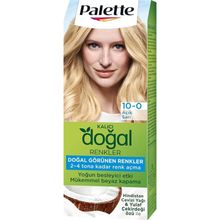 Palette Natural Colors Kalıcı Doğal Renkler 10-0 Açık Sarı 2 Adet Saç Boyası