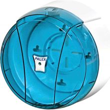 Palex 3442-1 Şeffaf Mavi Mini Pratik Tuvalet Kağıdı Dispenseri