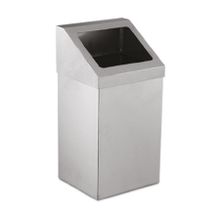 Palex 3834-354 54 lt Krom Açık Çatı Kapaklı Çöp Kovası