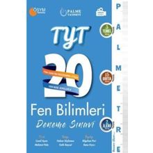 Palme TYT Fen Bilimleri 20 Deneme Sınavı Palmetre Video Çözümlü