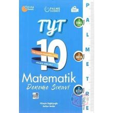 Palme TYT Matematik Palmetre 10 Deneme Video Çözümlü Palme Yayınevi