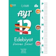 Palme Yayınevi 2022 Palmetre AYT Edebiyat 12 Deneme Sınavı
