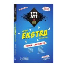 Palme Yayınevi TYT AYT Türkçe Matematik Evde Ekstra Soru Kitabı