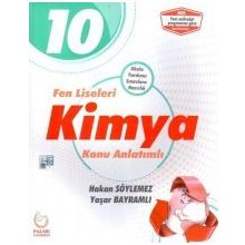 Palme Yayınları 10.Sınıf Fen Liseleri Kimya Konu Anlatımlı