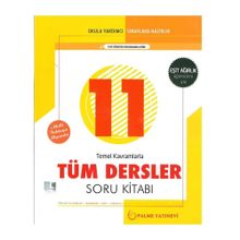 Palme Yayınları 11. Sınıf Eşit Ağırlık Tüm Dersler Soru Bankası