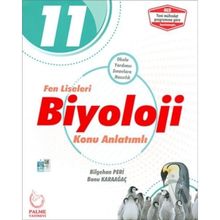 Palme Yayınları 11.Sınıf Fen Liseleri Biyoloji Konu Anlatımlı